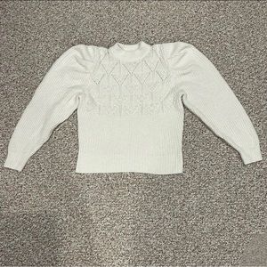 A New Day Puff Sleeve Sweater